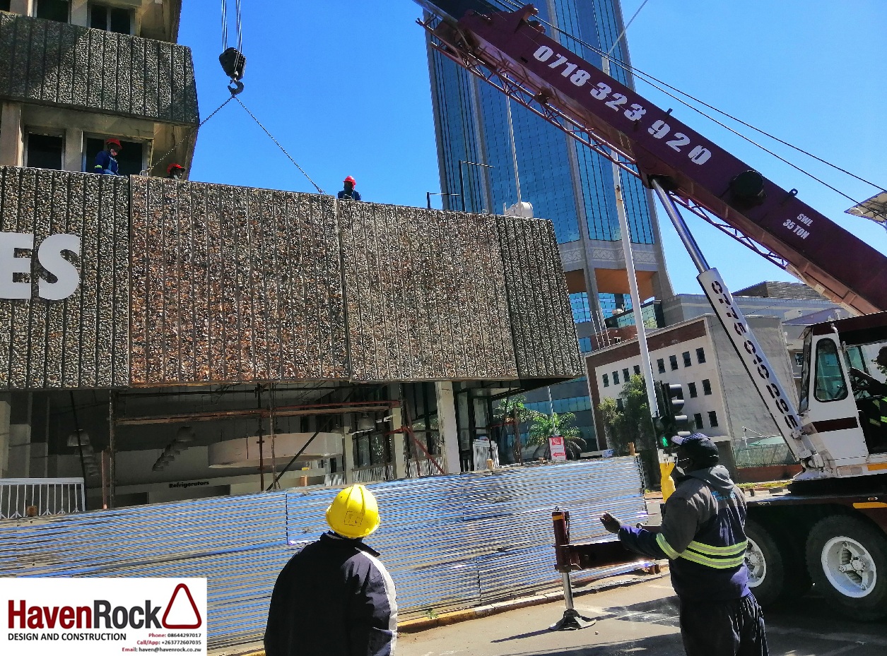 Retail ceiling & lighting